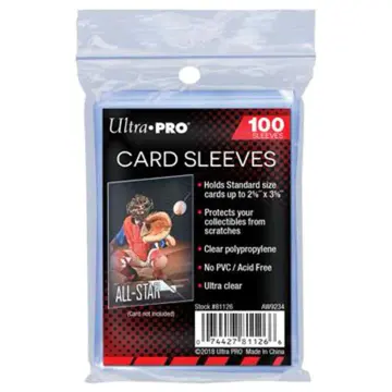 Referentieafbeelding Ultra Pro Card Sleeves productfoto