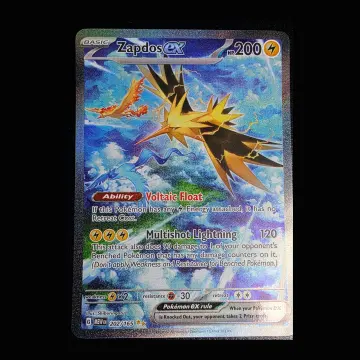 Zapdos ex #202 uit 151 Near Mint conditie productfoto