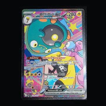 Iono's Bellibolt ex #279 uit Ascended Heroes Near Mint + conditie productfoto