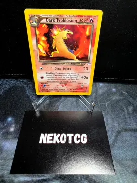 Referentieafbeelding Dark Typhlosion 10/105 uit Neo Destiny Rare Holo Light Played conditie Pokémon kaart productfoto