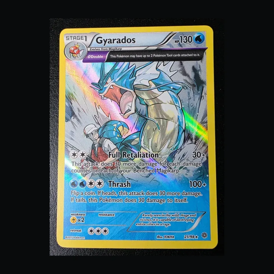 Gyarados #21 uit Ancient Origins Rare Holo Near Mint conditie productfoto