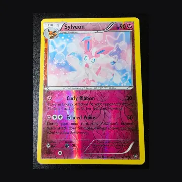 Referentieafbeelding Sylveon 72/111 uit Furious Fists Rare Good conditie Pokémon kaart productfoto