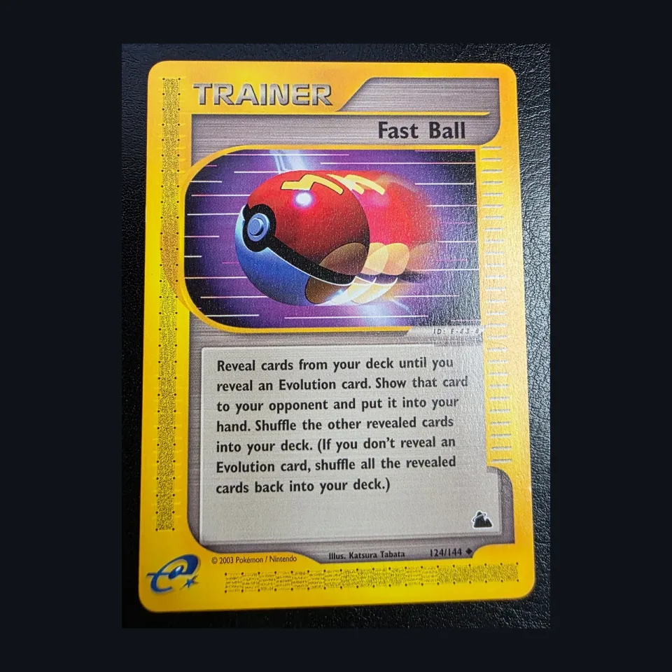 Fast Ball #124 uit Skyridge Uncommon Near Mint conditie productfoto