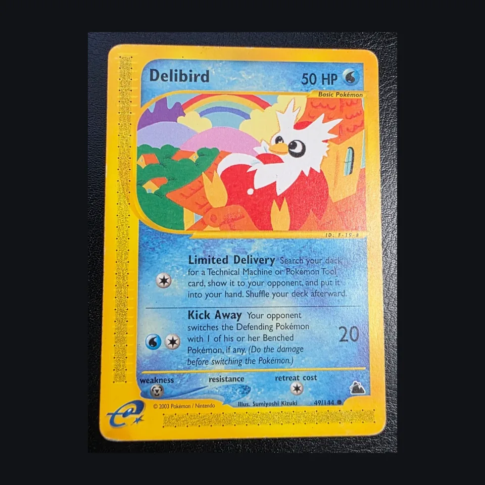 Delibird #49 uit Skyridge Common Good conditie productfoto