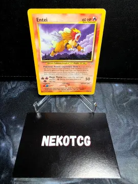 Referentieafbeelding Entei 17/64 uit Neo Revelation Rare Light Played conditie Pokémon kaart productfoto