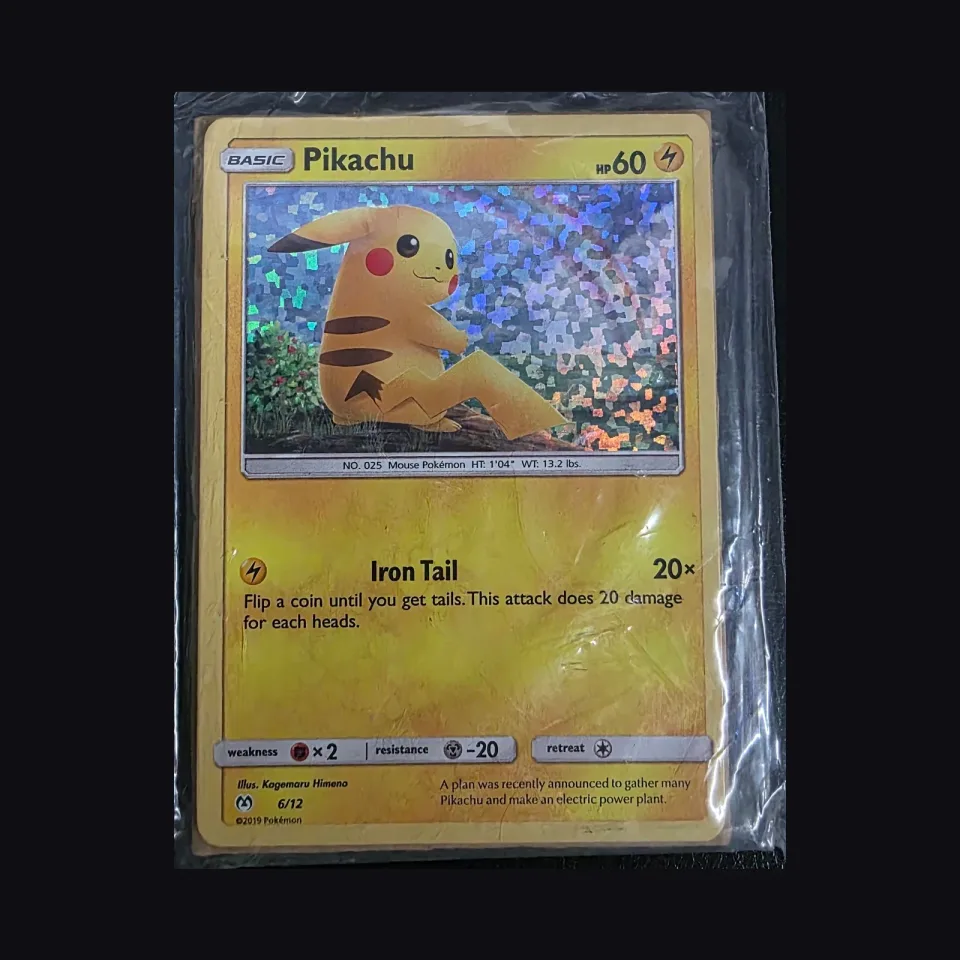 Pikachu Sealed #6 uit McDonald's Collection 2019 Near Mint conditie productfoto