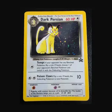 Referentieafbeelding Dark Persian #17 uit Wizards Black Star Promos Excellent conditie Pokémon kaart productfoto