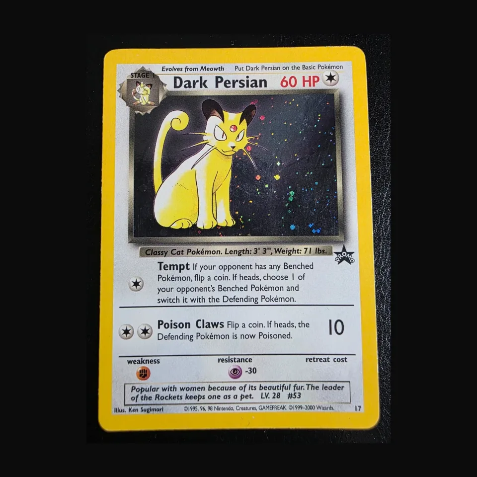 Dark Persian #17 uit Wizards Black Star Promos Excellent conditie productfoto