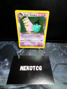 Referentieafbeelding Dark Slowbro 12/82 uit Team Rocket Rare Holo Good conditie Pokémon kaart productfoto