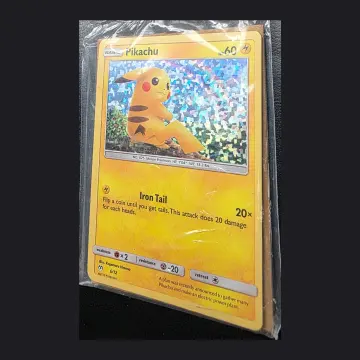 Referentieafbeelding Pikachu Sealed 6/12 uit McDonald's Collection 2019 Holo Near Mint conditie Pokémon kaart productfoto