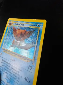 Referentieafbeelding Kabutops 6/75 uit Neo Discovery Rare Holo Light Played conditie Pokémon kaart productfoto