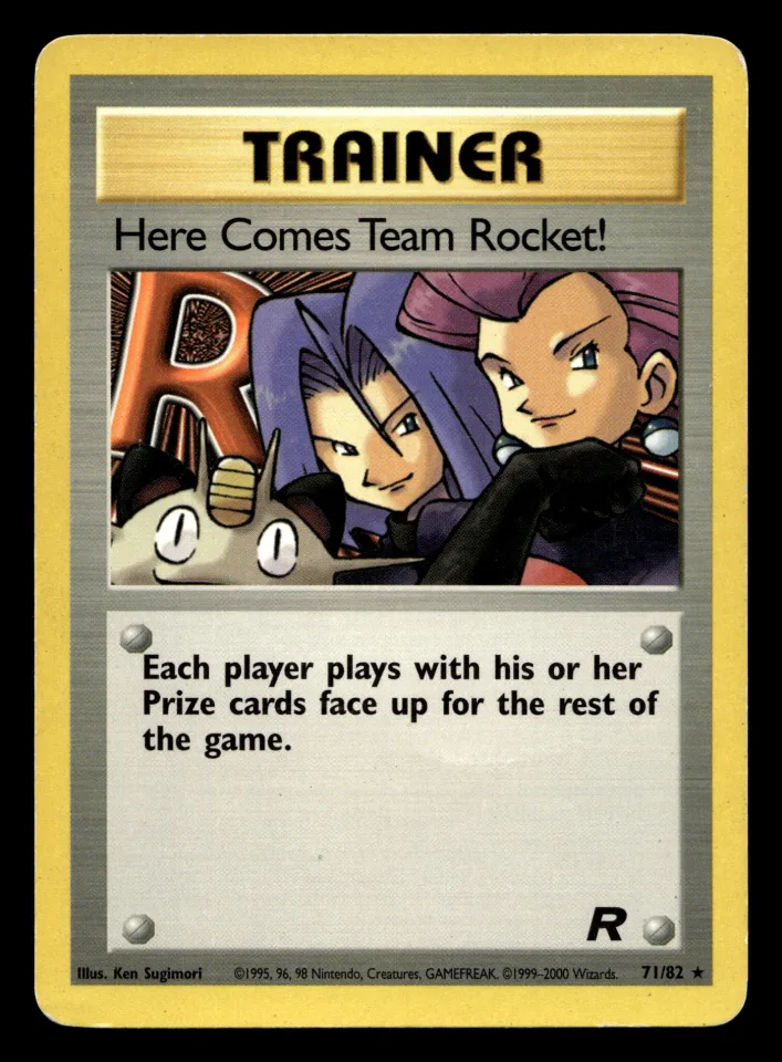 Here Comes Team Rocket! #71 uit Team Rocket Rare Light Played conditie productfoto