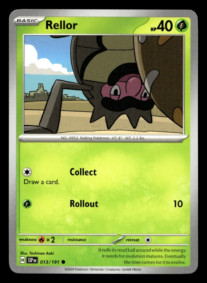 Rellor #13 uit Surging Sparks Common Near Mint conditie productfoto