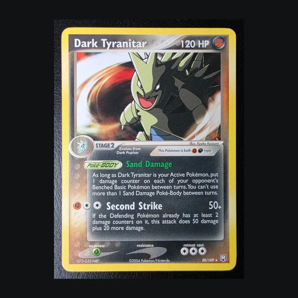 Dark Tyranitar #20 uit Team Rocket Returns Rare Near Mint conditie productfoto