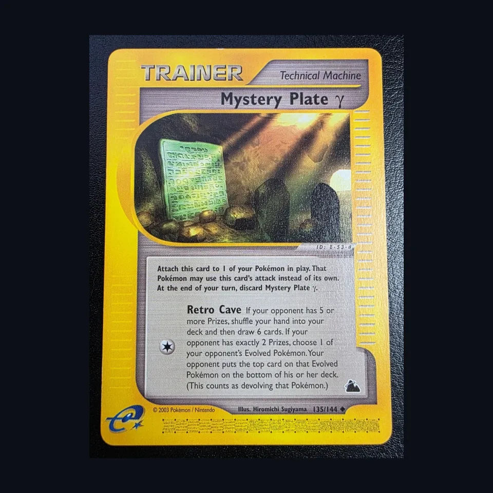 Mystery Plate gamma #135 uit Skyridge Uncommon Near Mint conditie productfoto