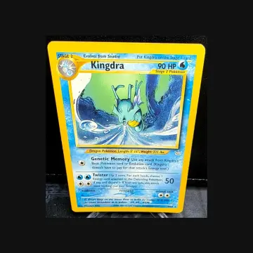 Referentieafbeelding Kingdra 19/64 uit Neo Revelation Rare Good conditie Pokémon kaart productfoto