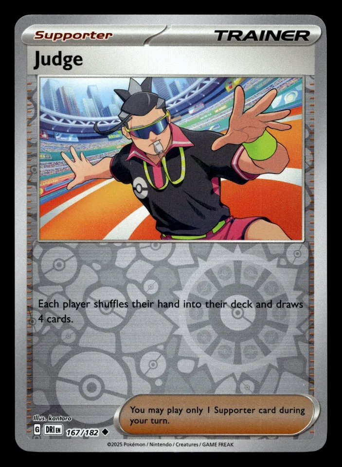 Judge #167 uit Destined Rivals Uncommon Near Mint conditie productfoto