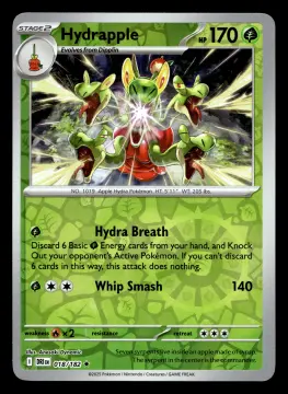 Voorkant Hydrapple 18/182 uit Destined Rivals Rare Near Mint conditie Pokémon kaart productfoto