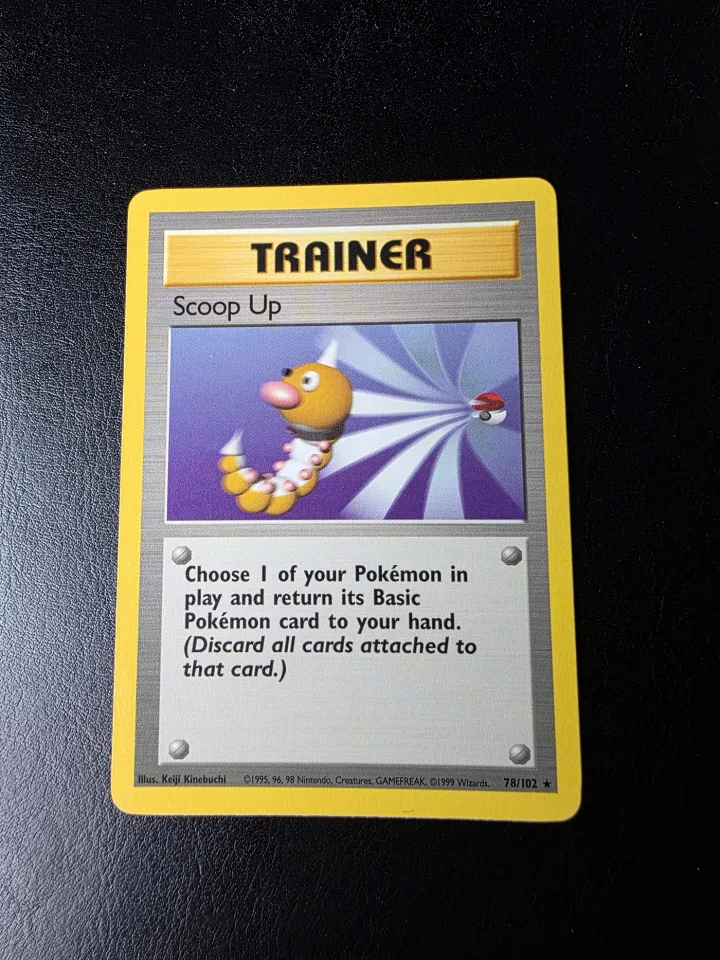 Scoop Up #78 uit Base Set Rare Near Mint - conditie productfoto