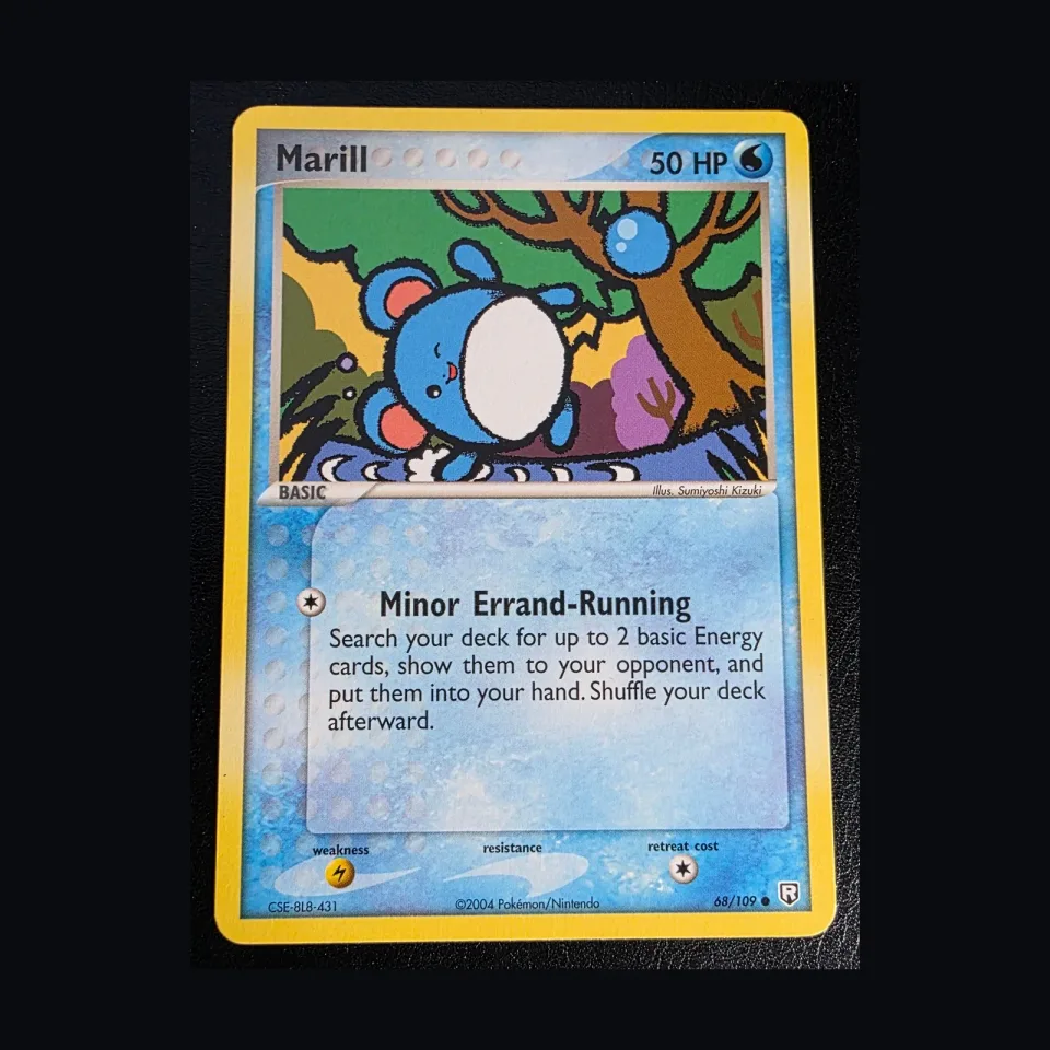 Marill #68 uit Team Rocket Returns Common Near Mint conditie productfoto