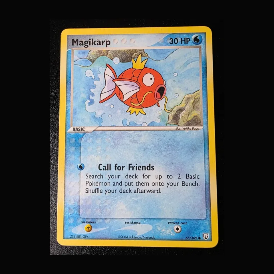 Magikarp #65 uit Team Rocket Returns Common Near Mint conditie productfoto