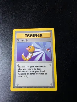 Voorkant Scoop Up 78/102 uit Base Set Rare Near Mint conditie Pokémon kaart productfoto NM 2/2