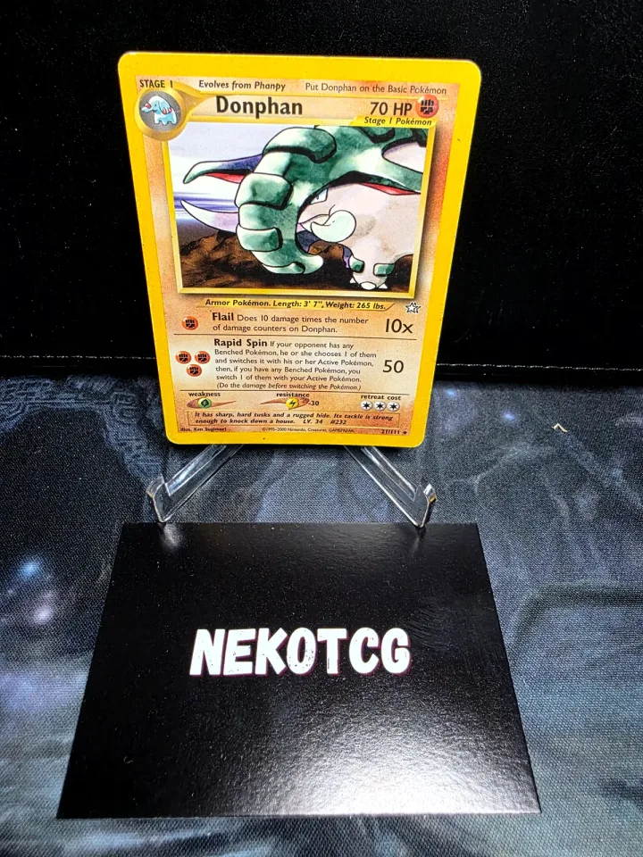 Donphan #21 uit Neo Genesis Rare Good conditie productfoto