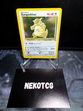 Referentieafbeelding Kangaskhan 5/64 uit Jungle Rare Holo Played conditie Pokémon kaart productfoto