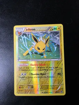 Referentieafbeelding Jolteon 26/98 uit Ancient Origins Rare Holo Near Mint conditie Pokémon kaart productfoto