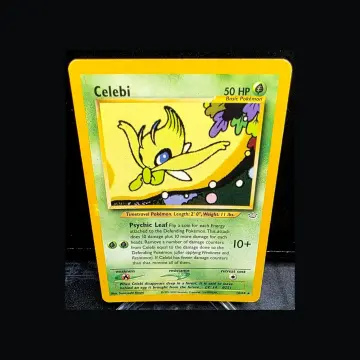 Referentieafbeelding Celebi 16/64 uit Neo Revelation Rare Good conditie Pokémon kaart productfoto