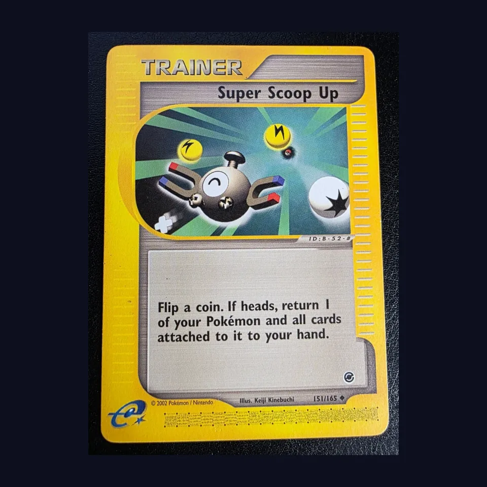 Super Scoop Up #151 uit Expedition Base Set Double Rare Excellent conditie productfoto
