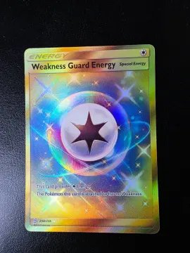 Referentieafbeelding Weakness Guard Energy 258/236 uit Unified Minds Rare Secret Near Mint conditie Pokémon kaart productfoto