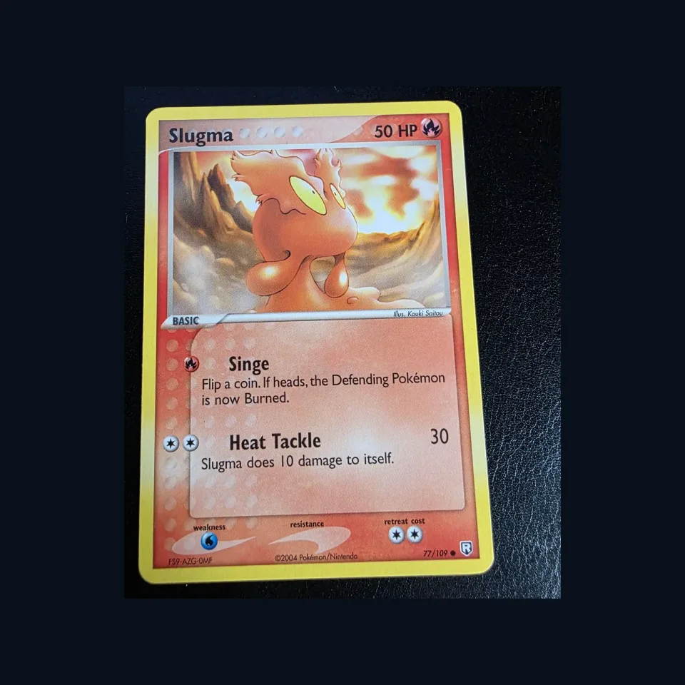 Slugma #77 uit Team Rocket Returns Common Near Mint conditie productfoto